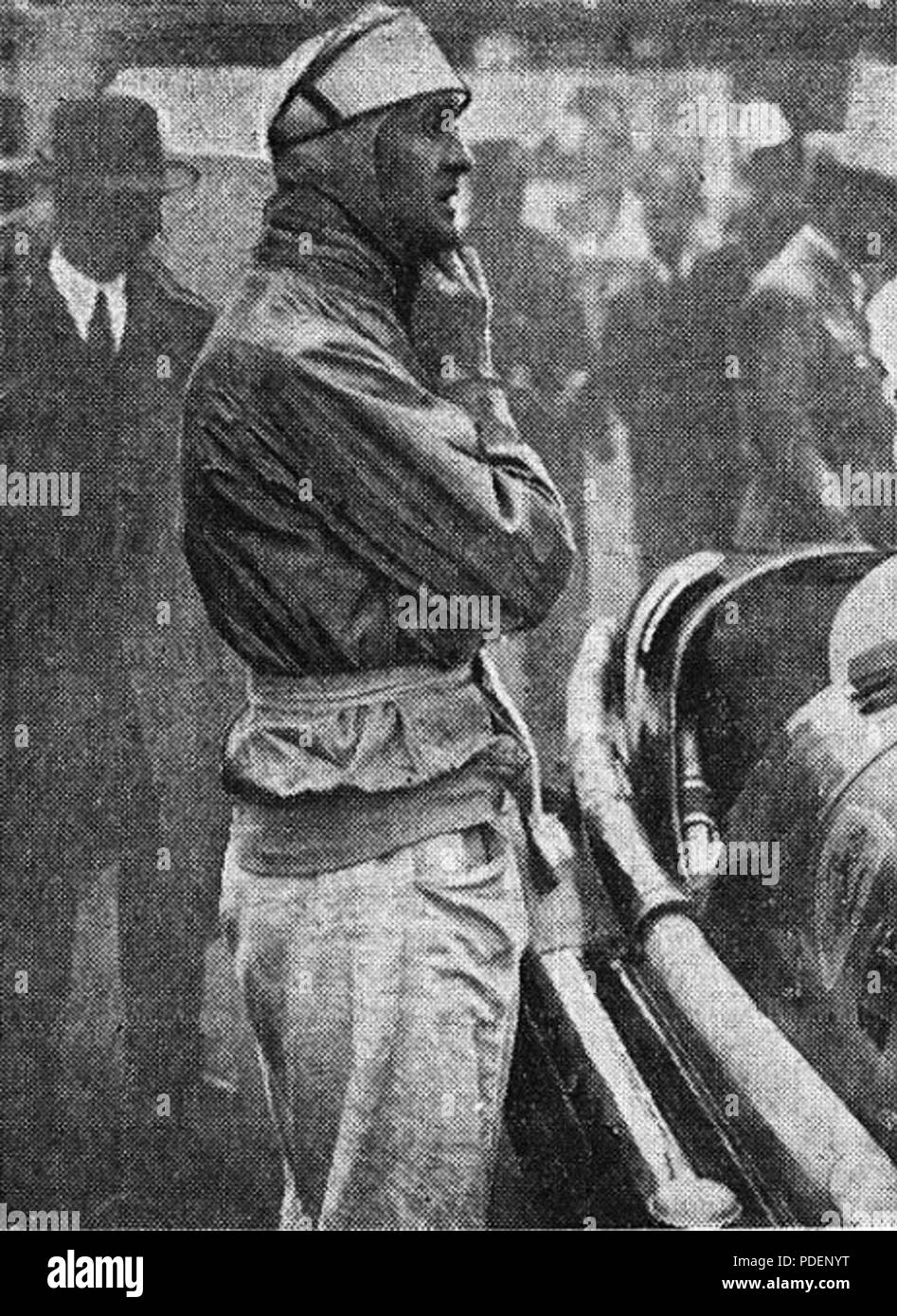212 Louis Chiron à l'Avusrennen en 1935 (2e) Stockfoto