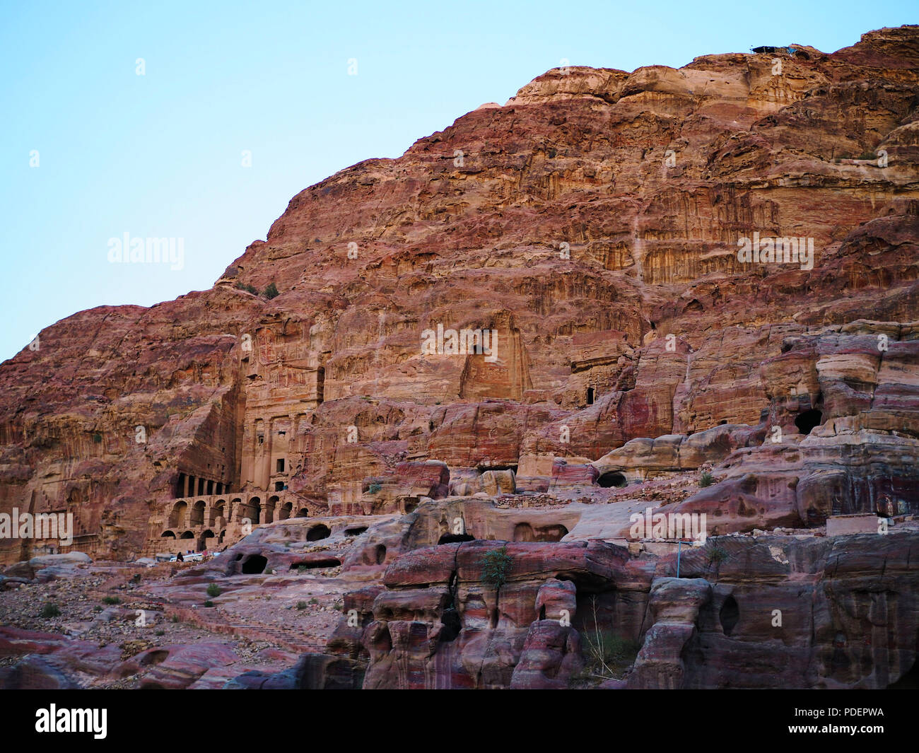 Petra, Jordanien Stockfoto