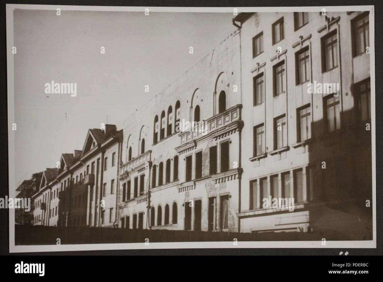 280 Riigiarhiivi Maneeži tänava hoone-Gebäude der Staatlichen Archive in Maneeži St. Tallinn, Estland 1943-1945 (10739590954) Stockfoto