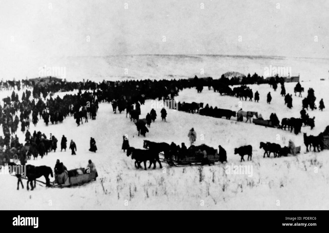 280 Ritirata ARMIR 2 Stockfoto