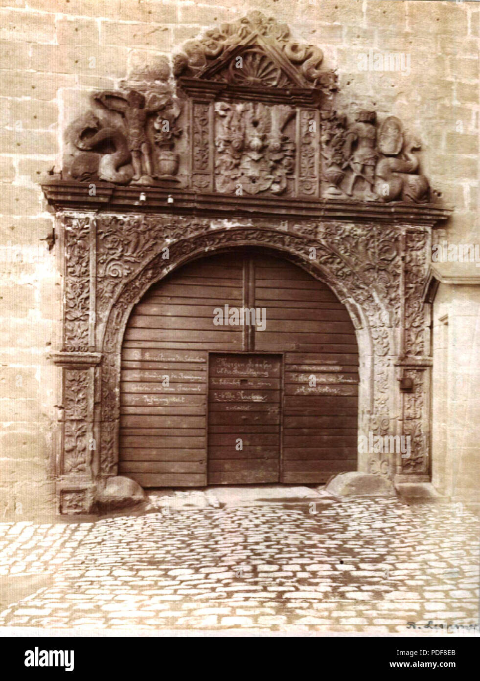 62 BASA-3K -7-358-20 - Kulmbach, Plassenburg Stockfoto