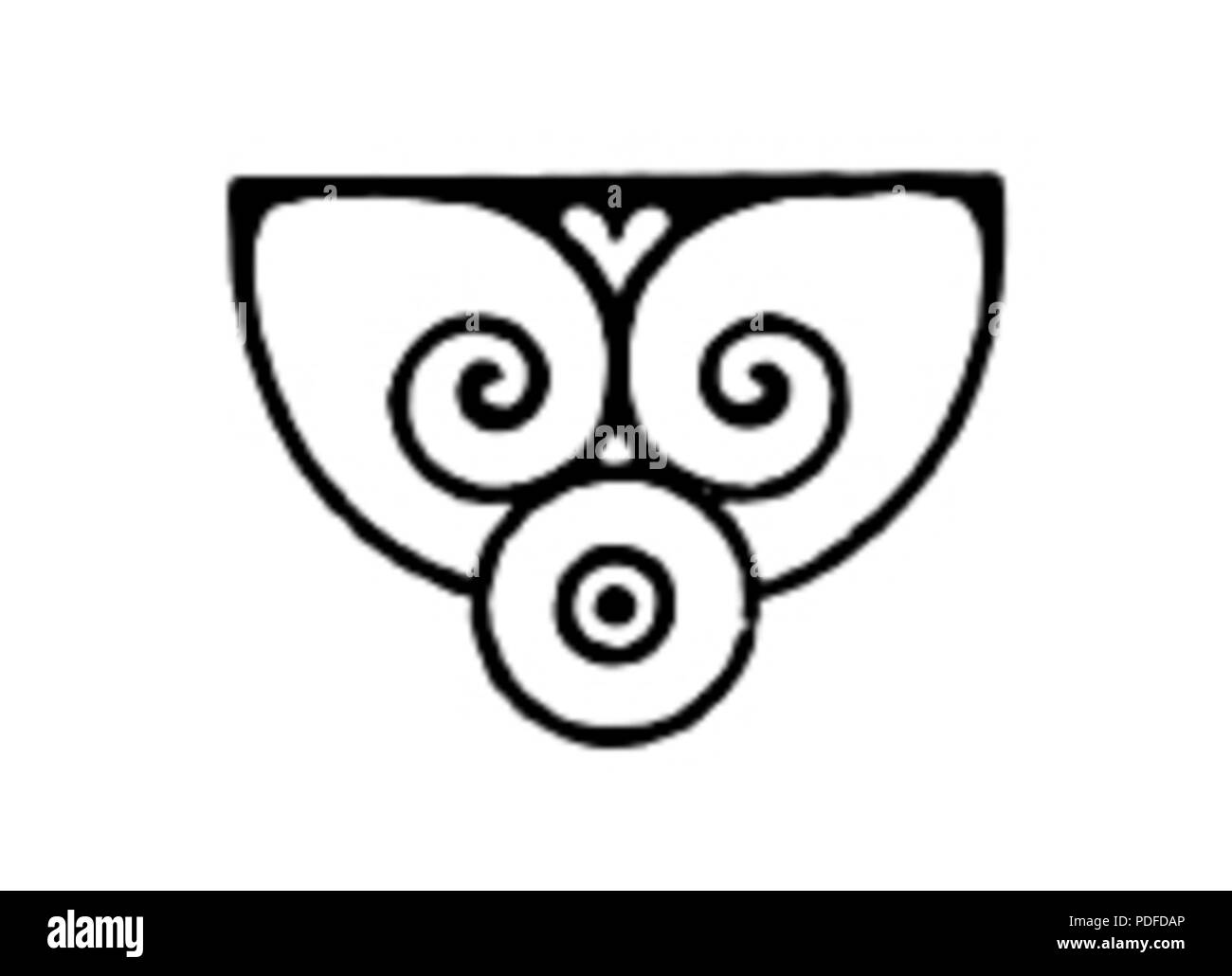 107 Czasopismo Maski ornament Stockfoto