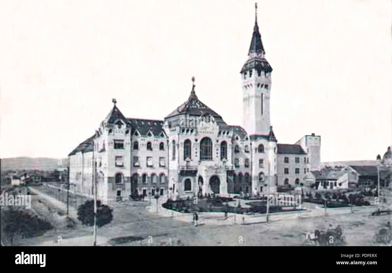 1 1911 varoshaza Stockfoto