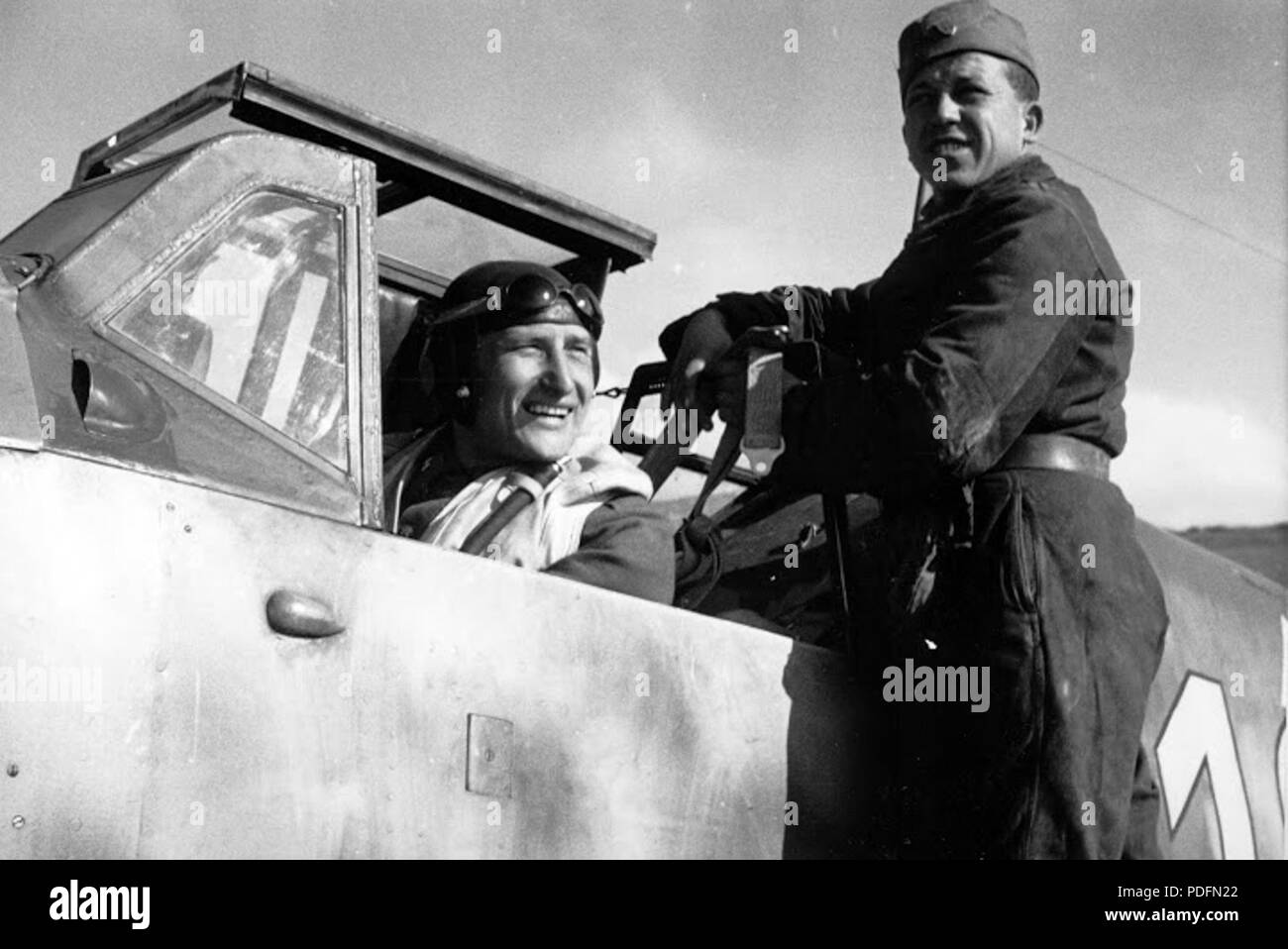 164 Izidor - kovarik - Bf-109 Stockfoto