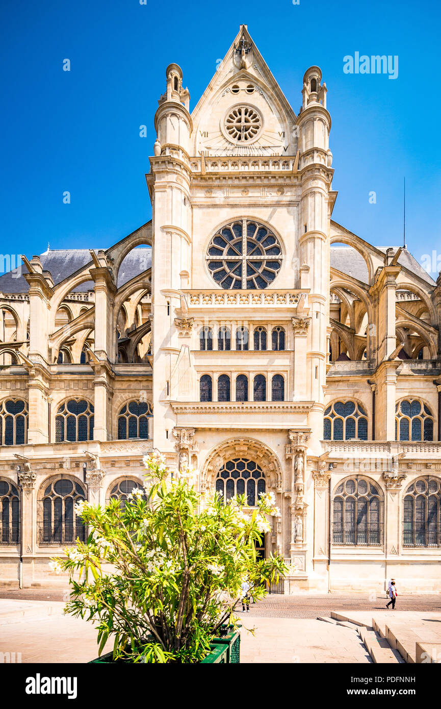 St. Eustatius Kirche in Paris, Frankreich Stockfoto