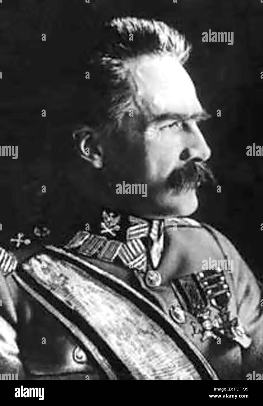 174 Jozef Pilsudski Stockfoto