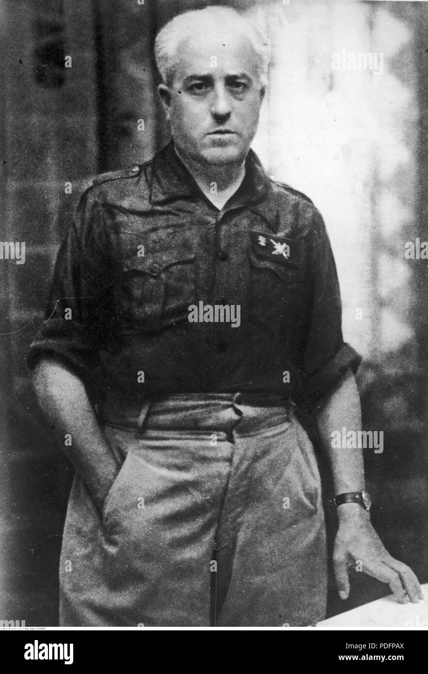 174 Juan Yagüe y Blanco en 1939 Stockfoto