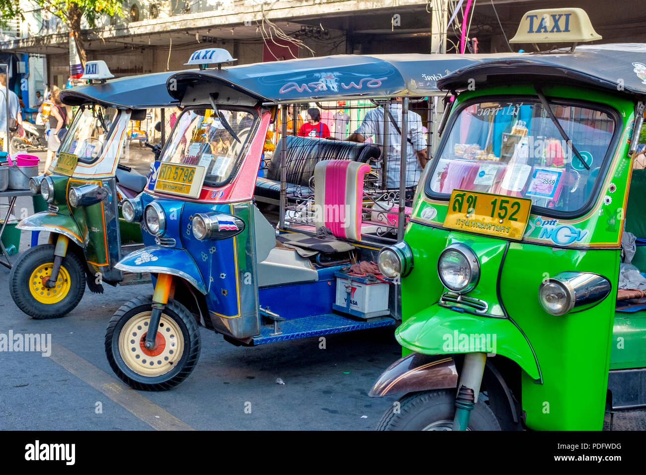 Tuk-Tuk in Bangkok, Thailand Stockfoto