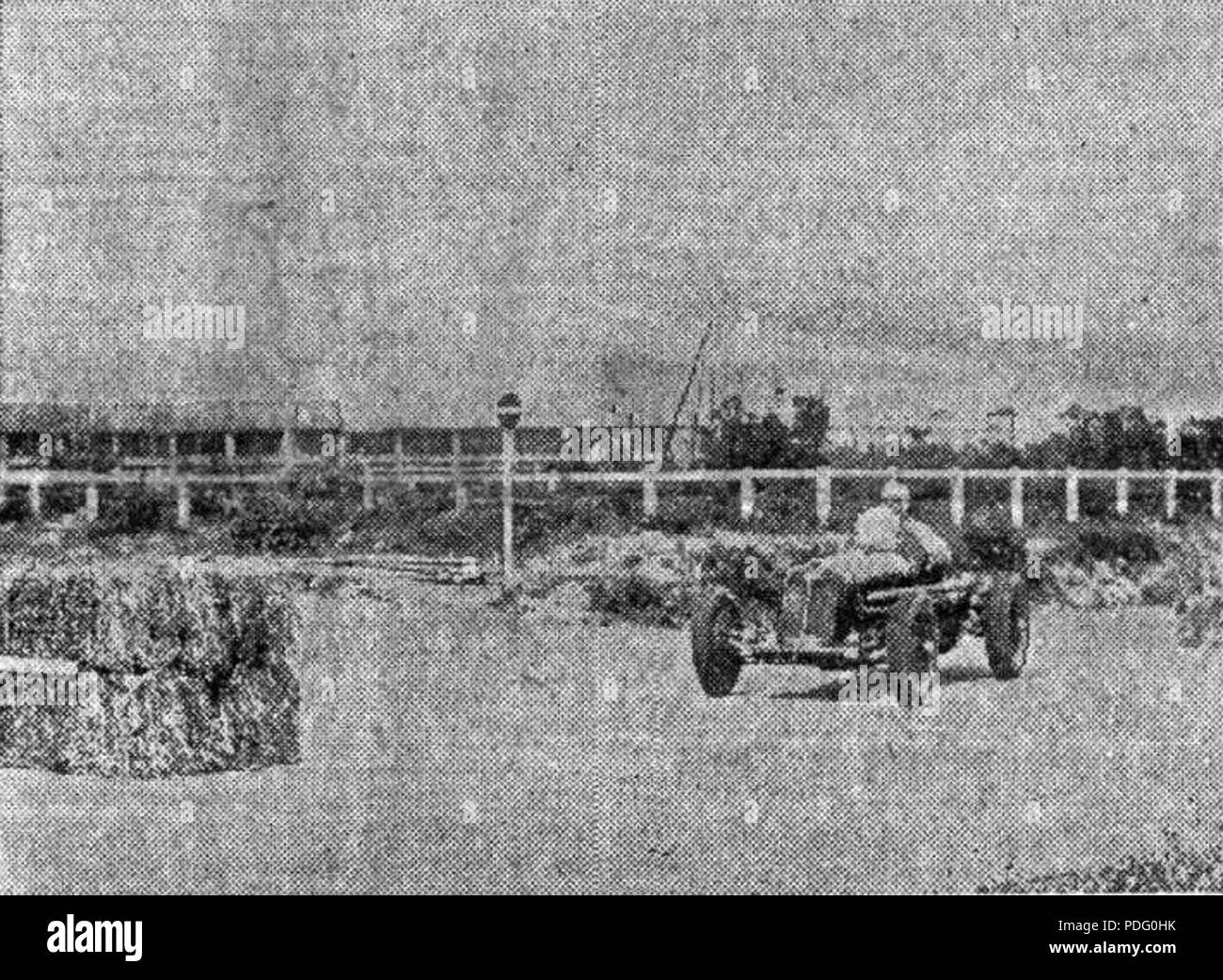 143 Goffredo Zehender au Grand Prix de l'A.C.F. 1935 Stockfoto