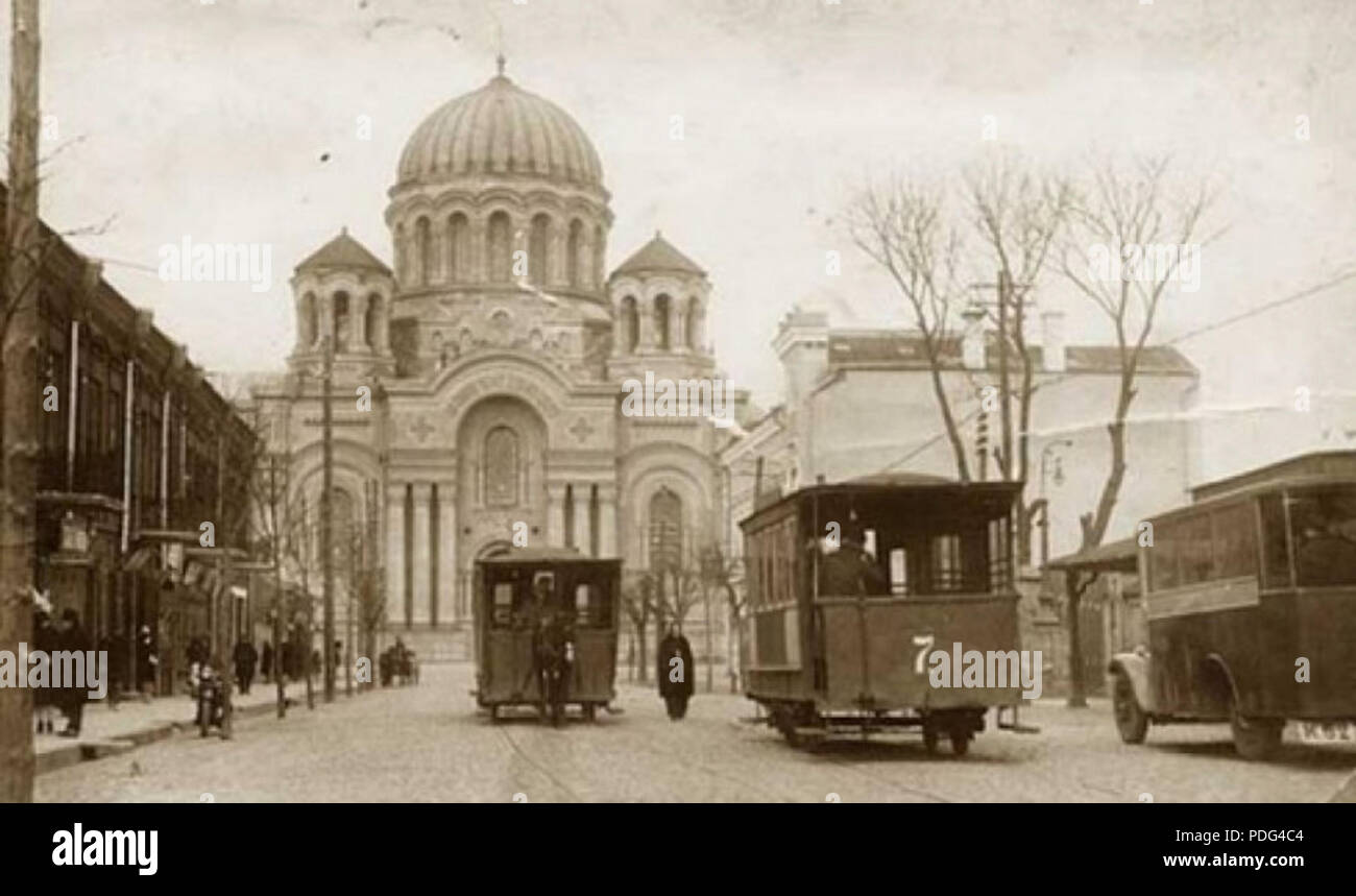 180 Kaunas während der Zwischenkriegszeit Stockfoto