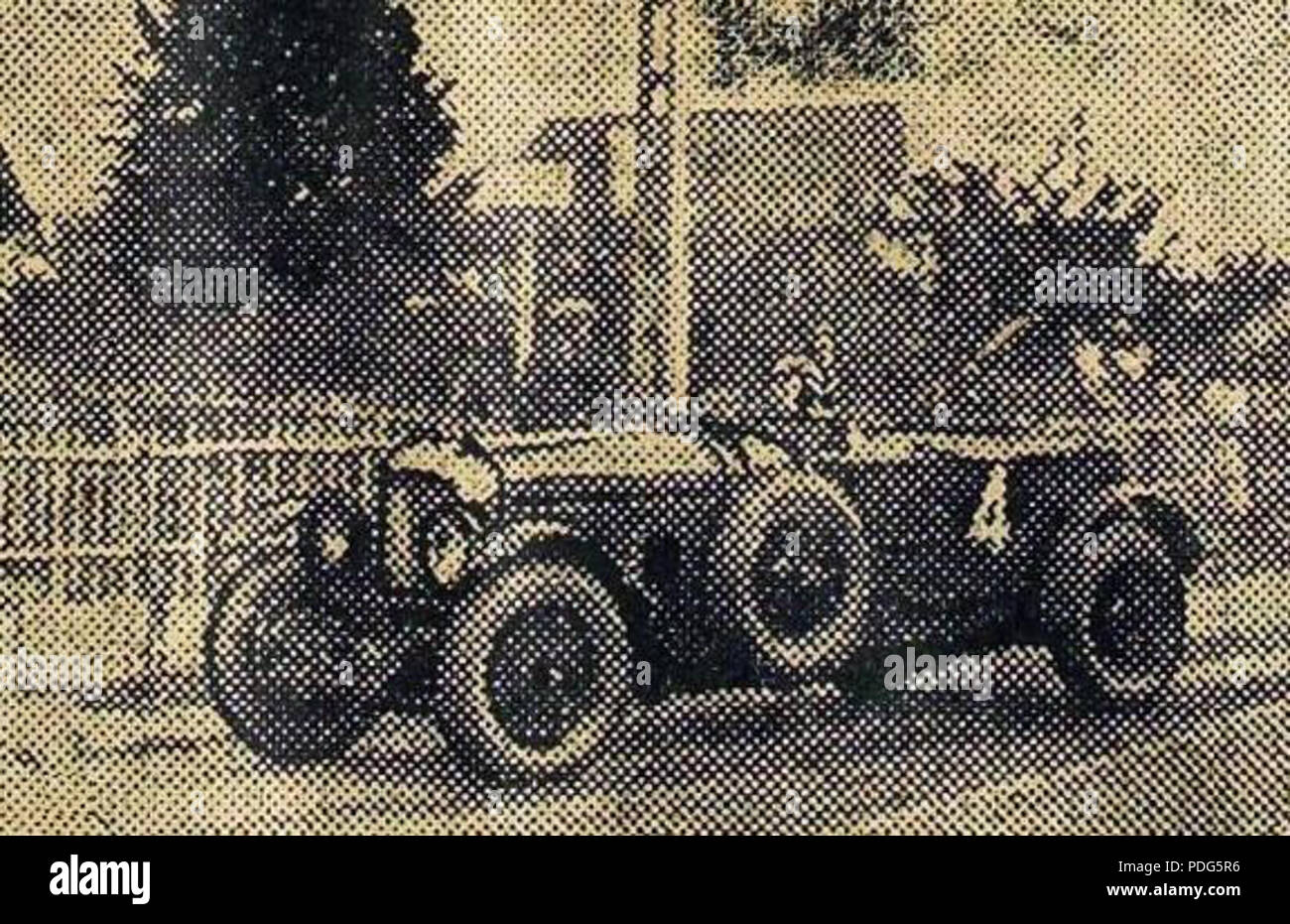 193 La Bentley de Barnato et Kidston, victorieuse des 24 Heures du Mans 1930 Stockfoto