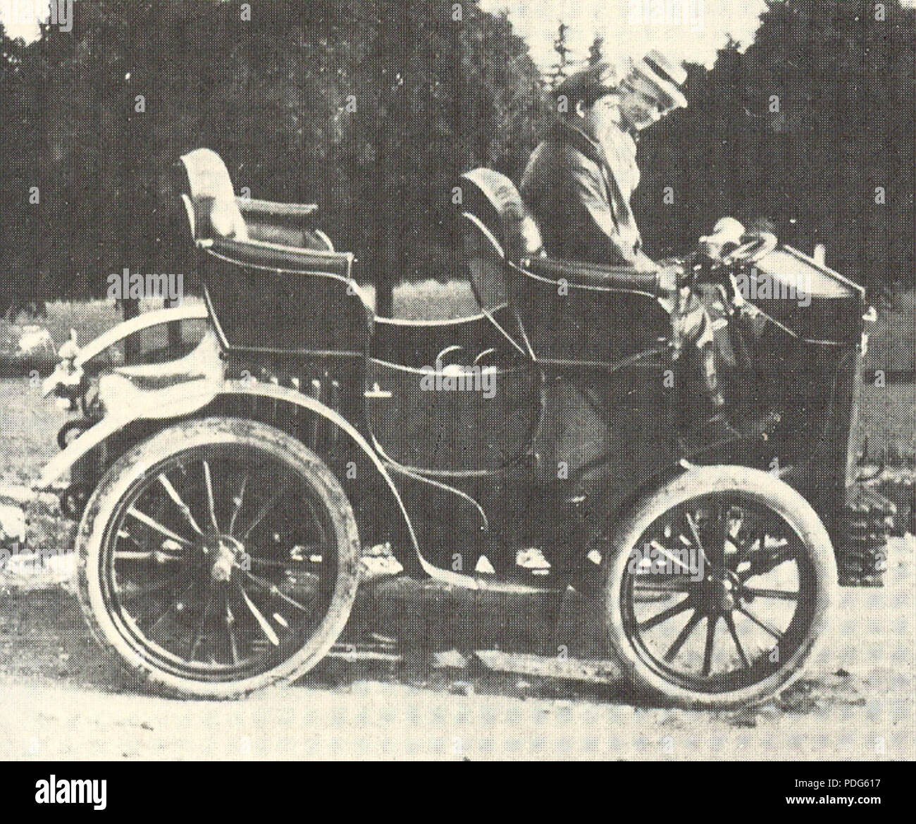 129 Fiat 10 hp 1901 Stockfoto