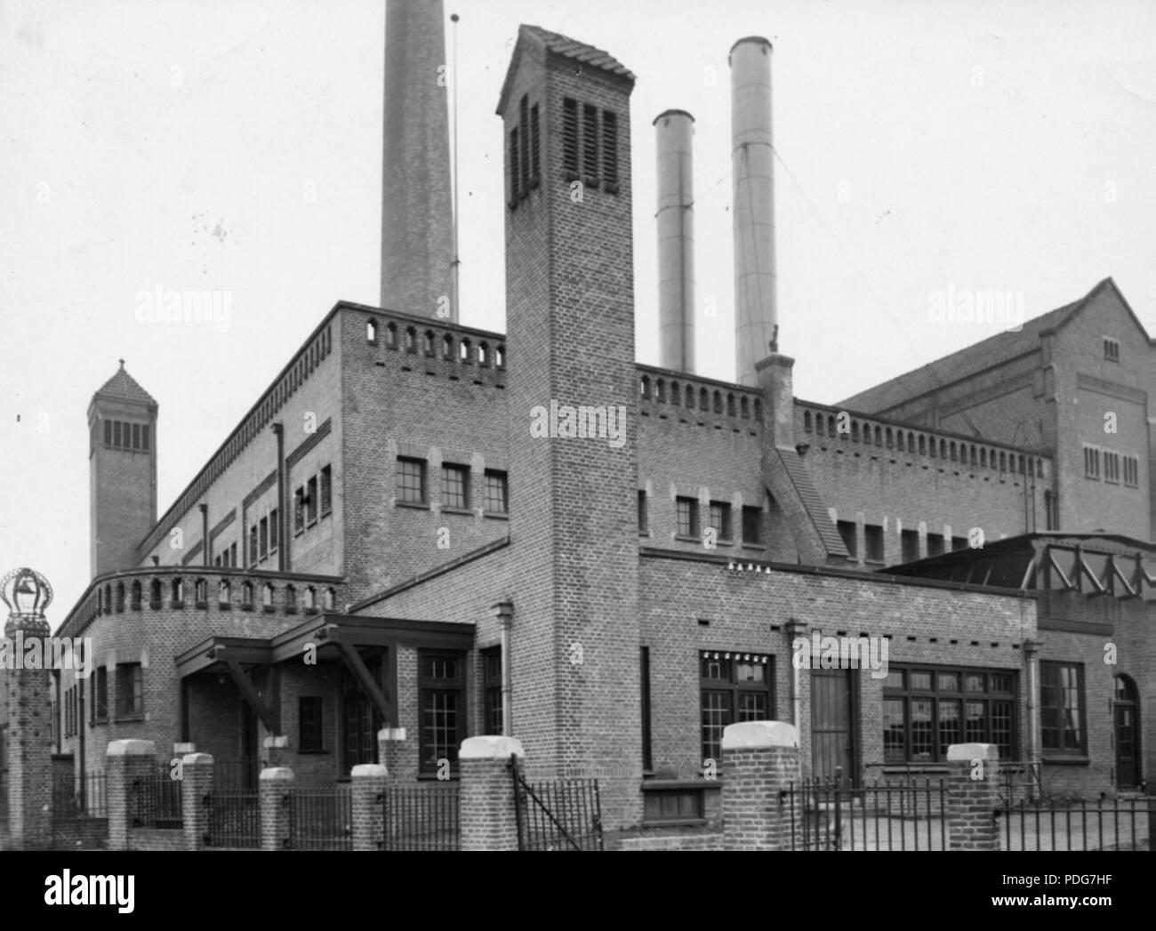 211 Loghem Electriciteitscentral IJmuiden Stockfoto