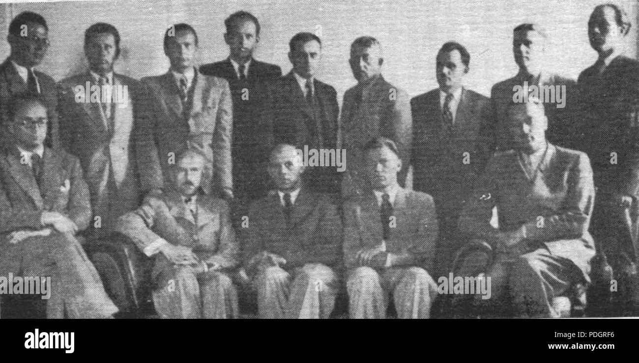 201 letzte Sitzung der provisorischen Regierung der Republik Litauen Stockfoto