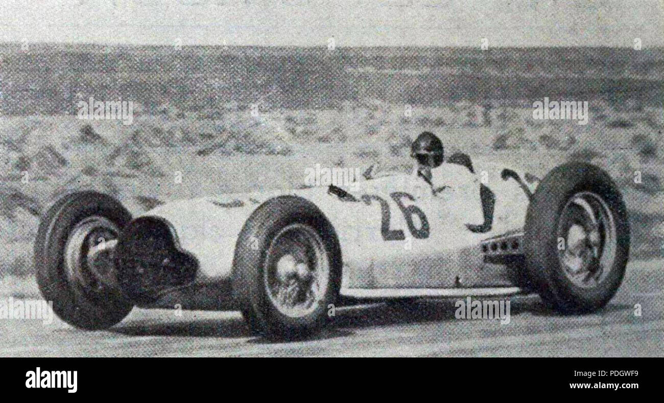 217 Manfred von Brauchitsch au Grand Prix de l'ACF 1938 Stockfoto