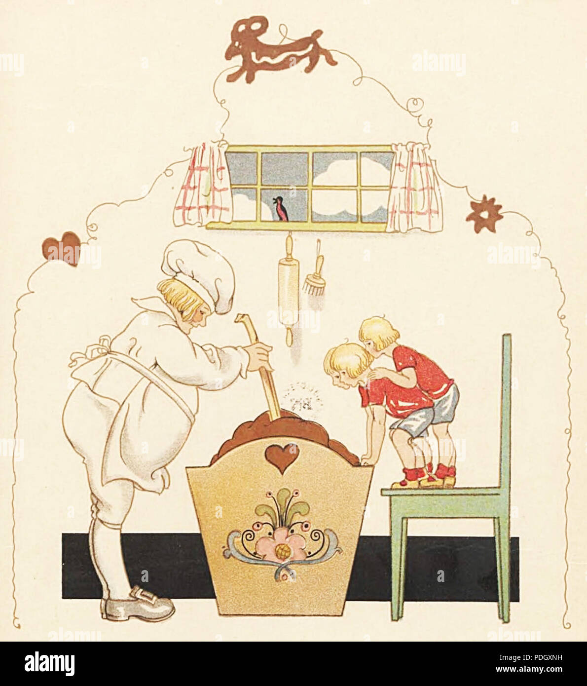 228 Mirandola - Awantura piernikowa p007 Stockfoto