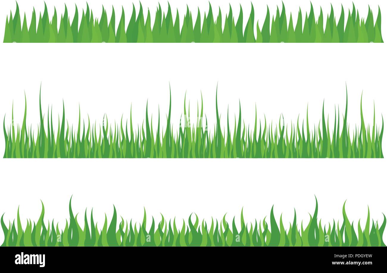Vektor grünes Gras Eco Natural illustration Design Stock Vektor