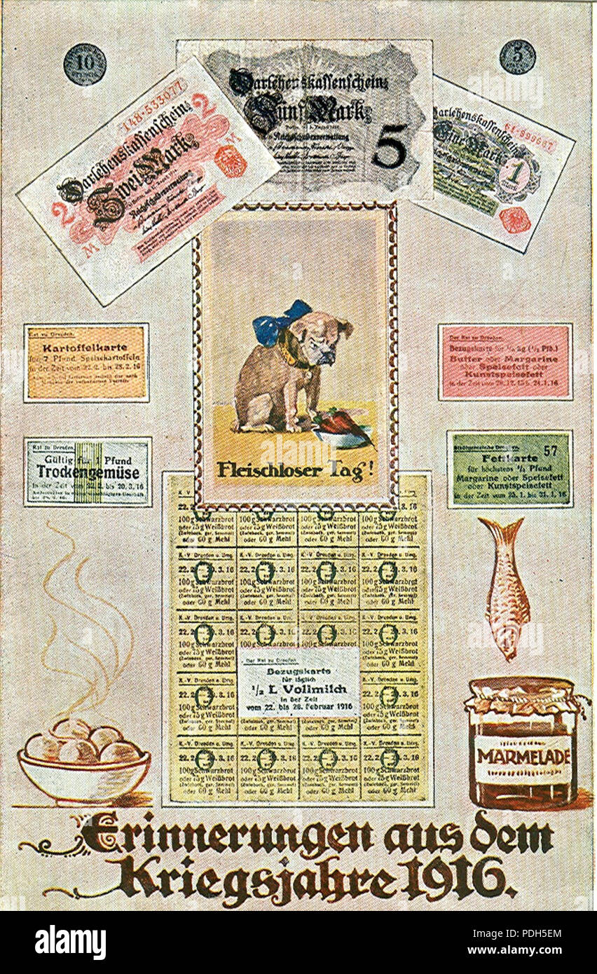 277 Rationierung 1. Stockfoto