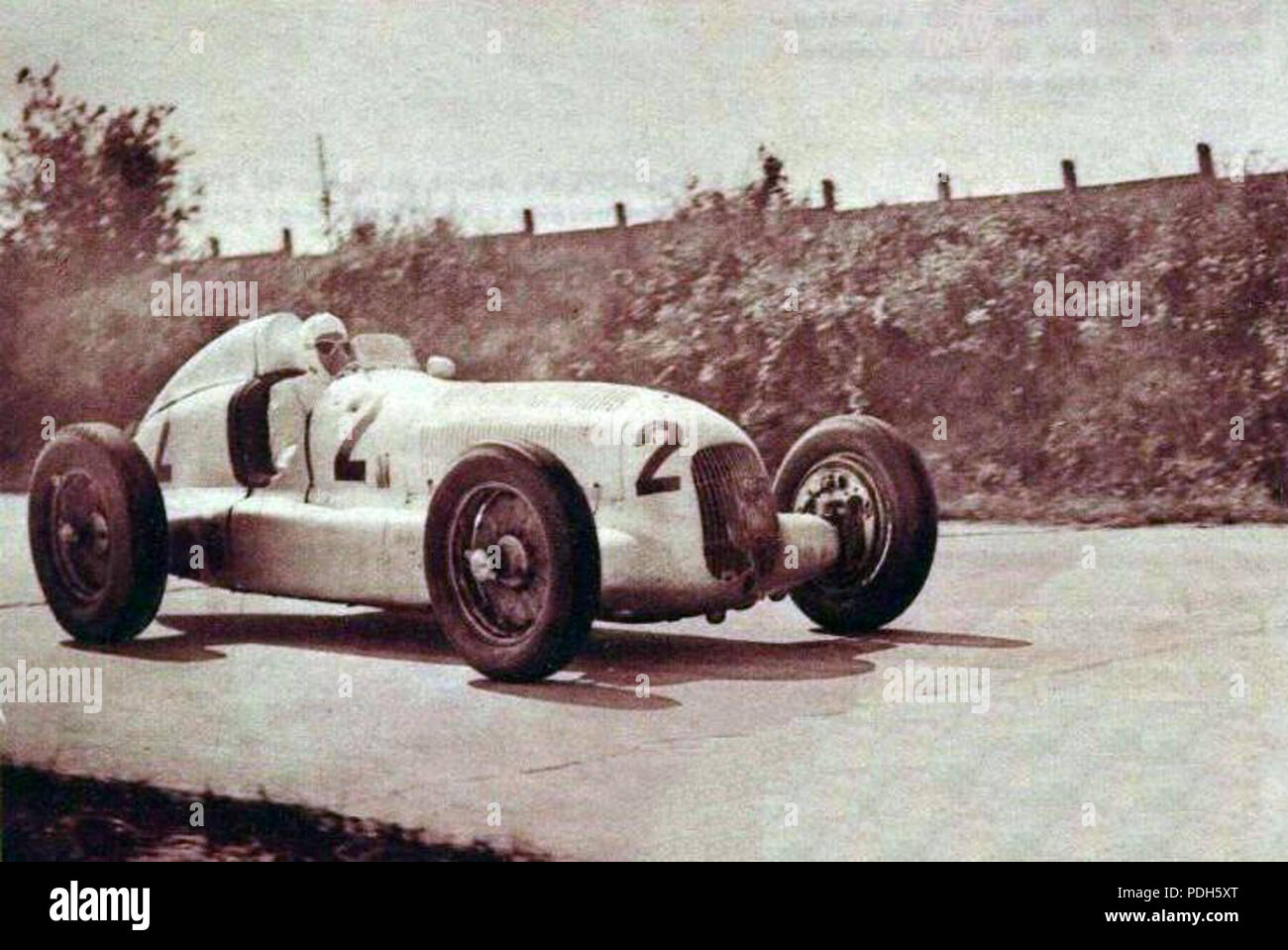 283 Rudolf Carraciola au Grand Prix de l'ACF 1935 Stockfoto