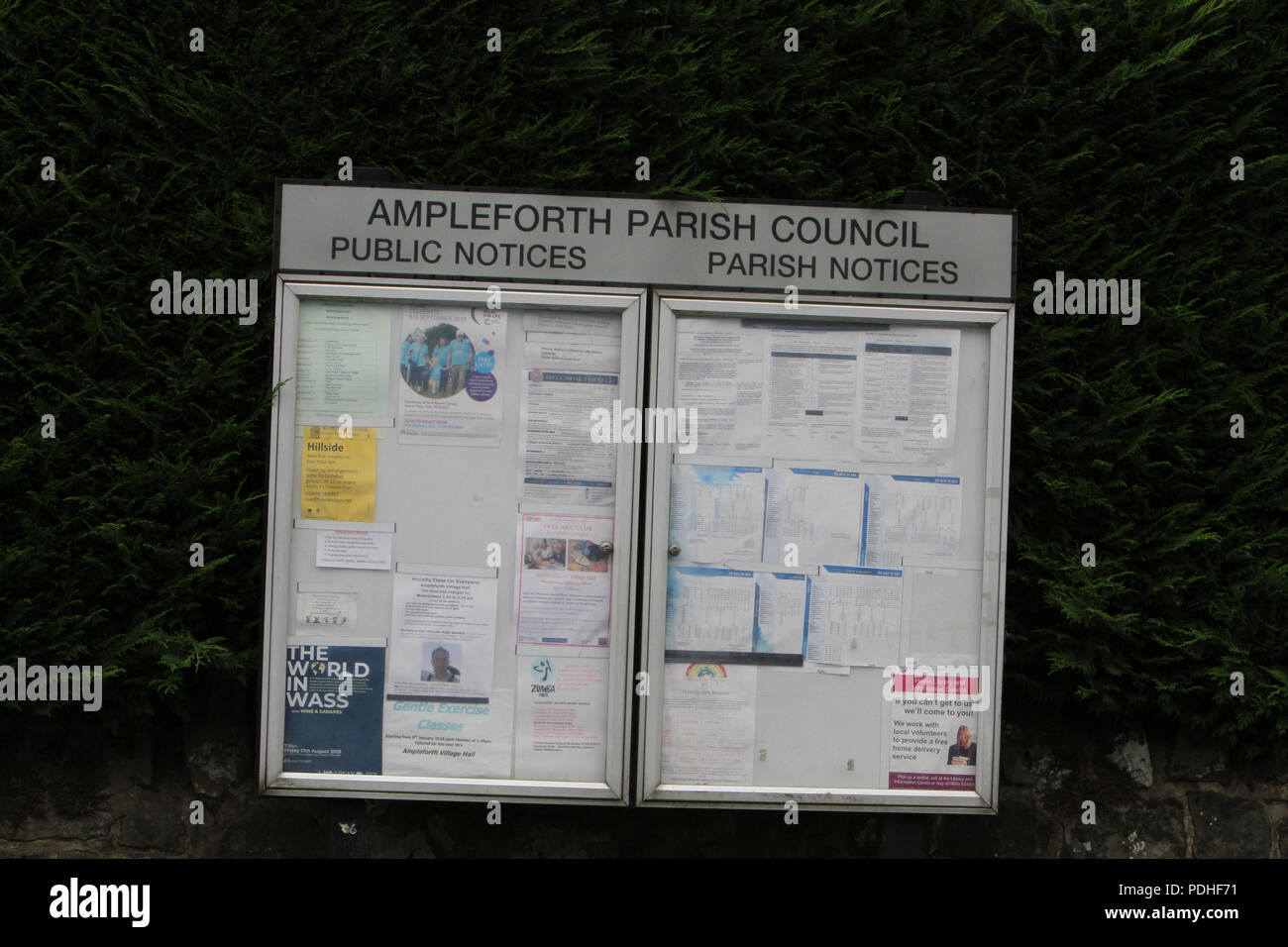 Ampleforth College, Howardian Hills, North Yorkshire, Großbritannien, 10th. August 2018. Kindesmissbrauch-Anfrage verknüpft mit zwei führenden römisch-katholischen Schulen. Kredit:: Matt Pennington / Alamy Live Nachrichten Stockfoto