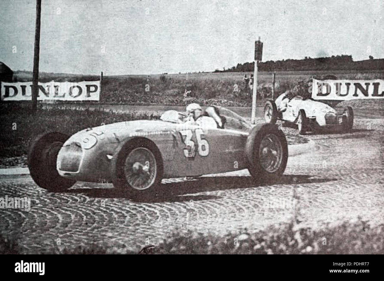 278 René Le Bègue sur Talbot, troisième du Grand Prix de l'ACF 1939 Stockfoto