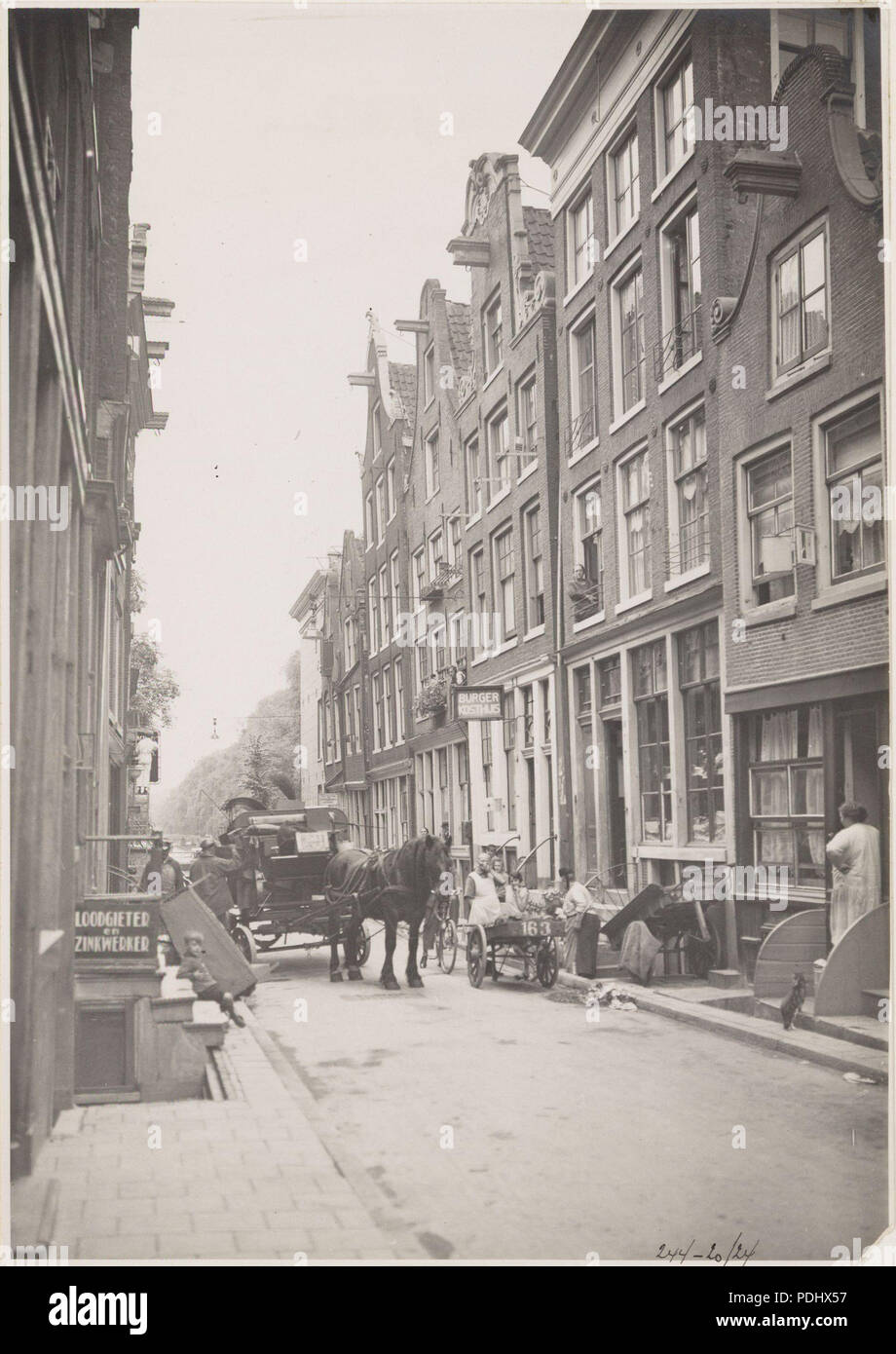 307 Stadsarchief Amsterdam, Afb 012000003642 Stockfoto