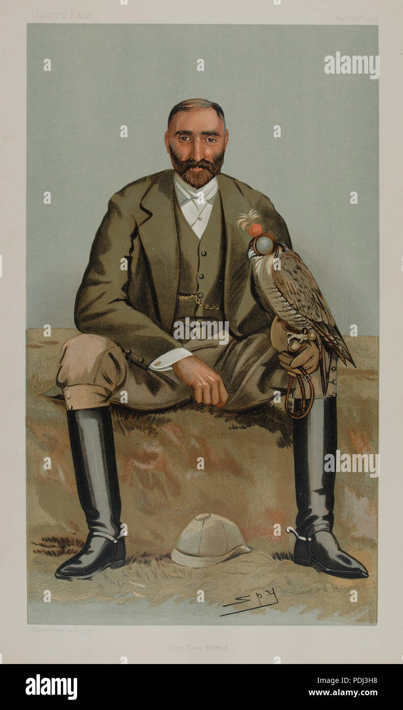 22 Gerald William Lascelles Vanity Fair vom 23. September 1897 Stockfoto