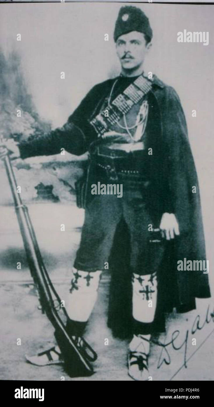 372 Vojvoda Dejan Popović Jekić Stockfoto