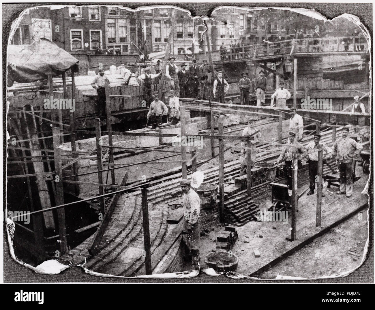 332 Stadsarchief Amsterdam, AFB OSIM 00002001637 Stockfoto