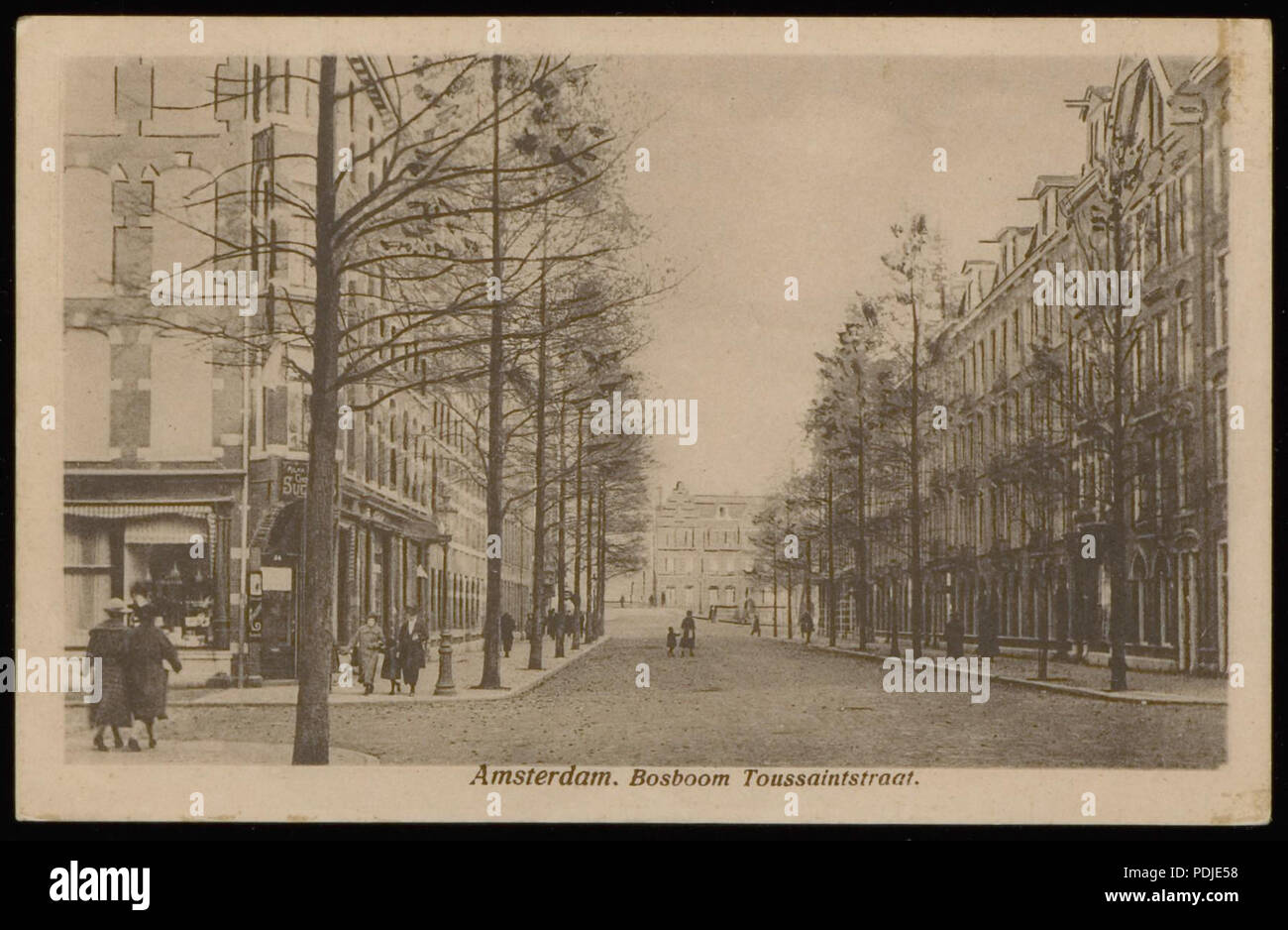 336 Stadsarchief Amsterdam, AFB PBKD 00002000001 Stockfoto