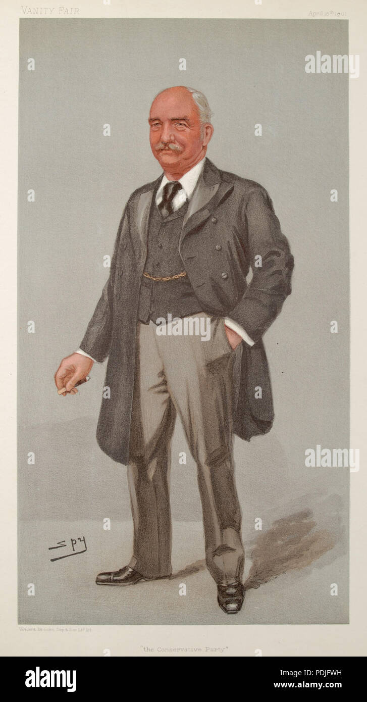 25 Richard William Evelyn Middleton Vanity Fair vom 18. April 1901 Stockfoto