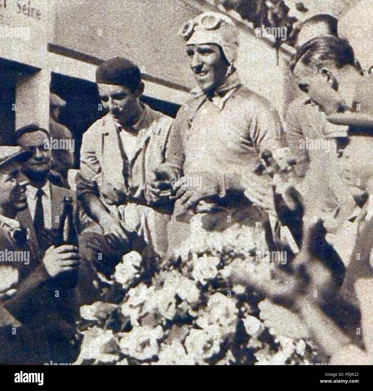 369 Victoire de Tazio Nuvolari, au Grand Prix de l'ACF 1932 Stockfoto