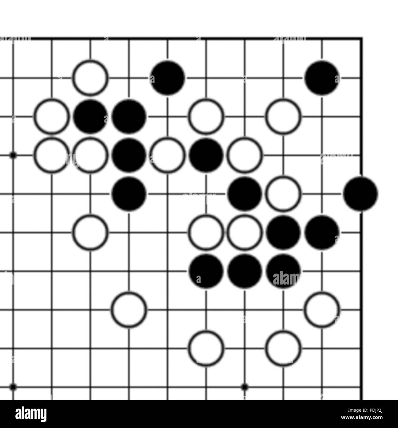 2 FakeEyeLiveProblem (Go) Stockfoto