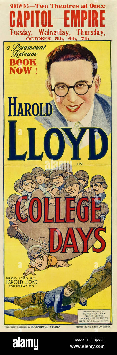 98 Poster-Neuling, Der (1925) 03. Stockfoto