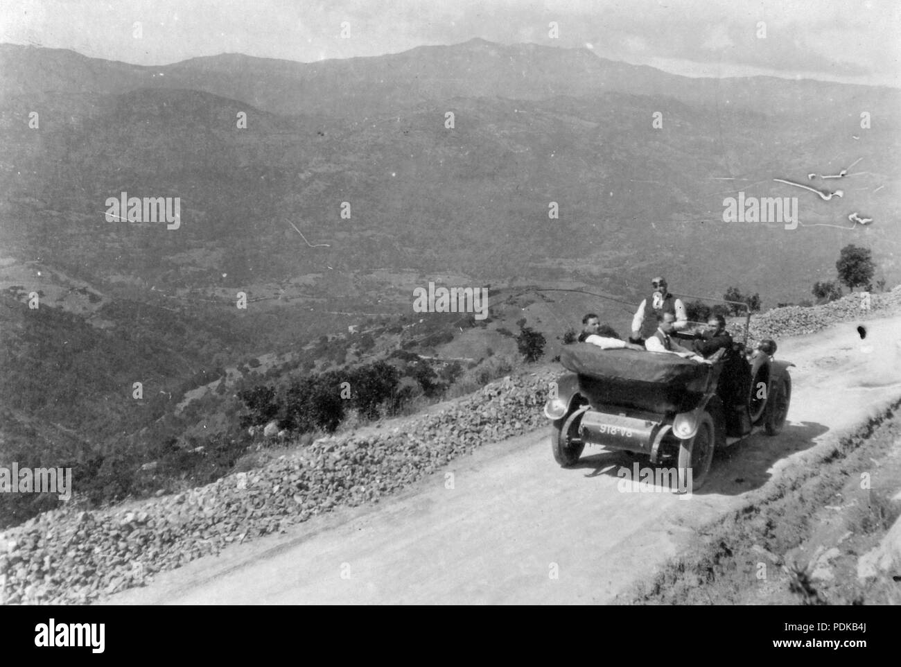 29 Automobil Fortepan 4941 Stockfoto
