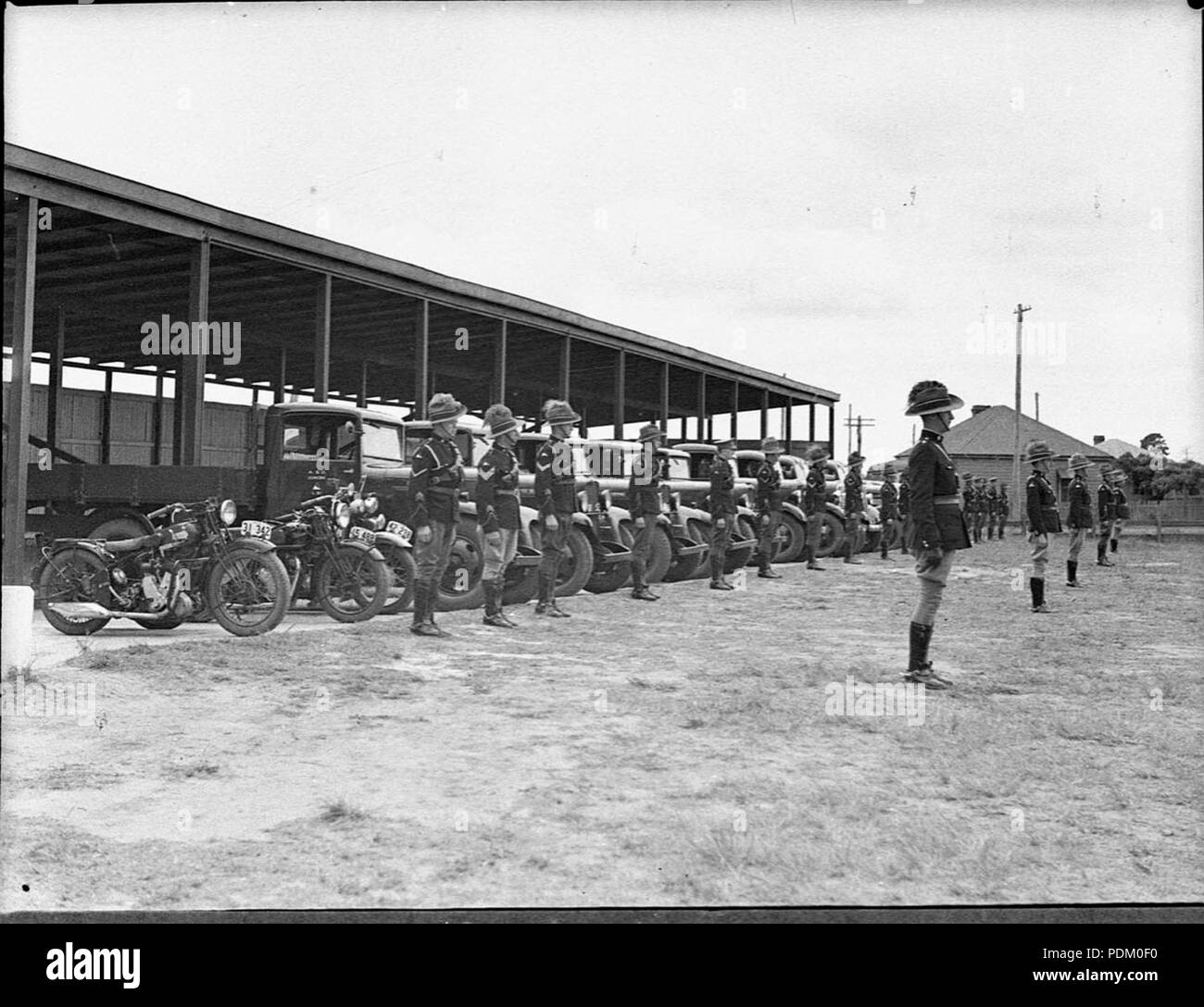 140 SLNSW20965 Australian Army Service Corps Stockfoto