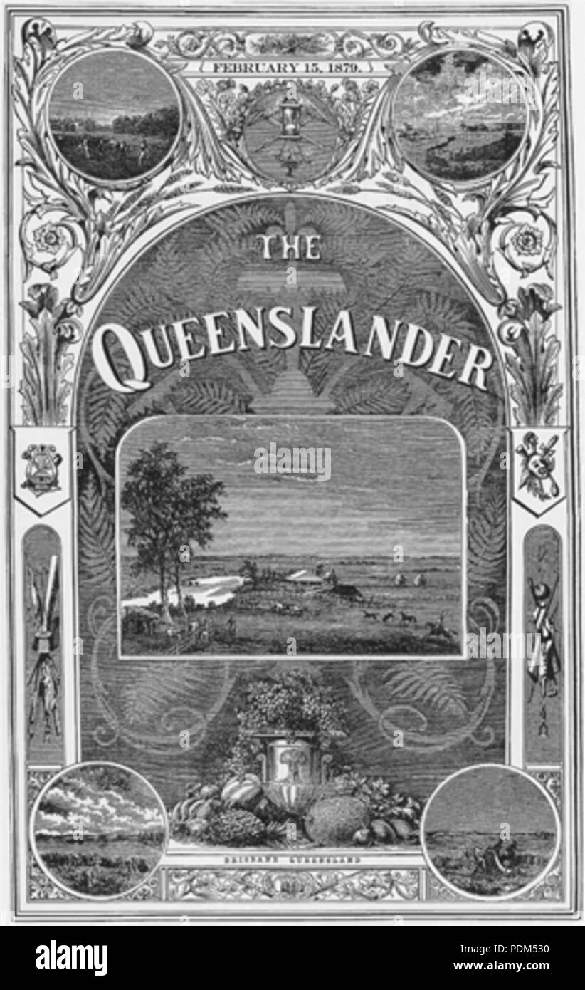 123 Queenslander 1879 Stockfoto