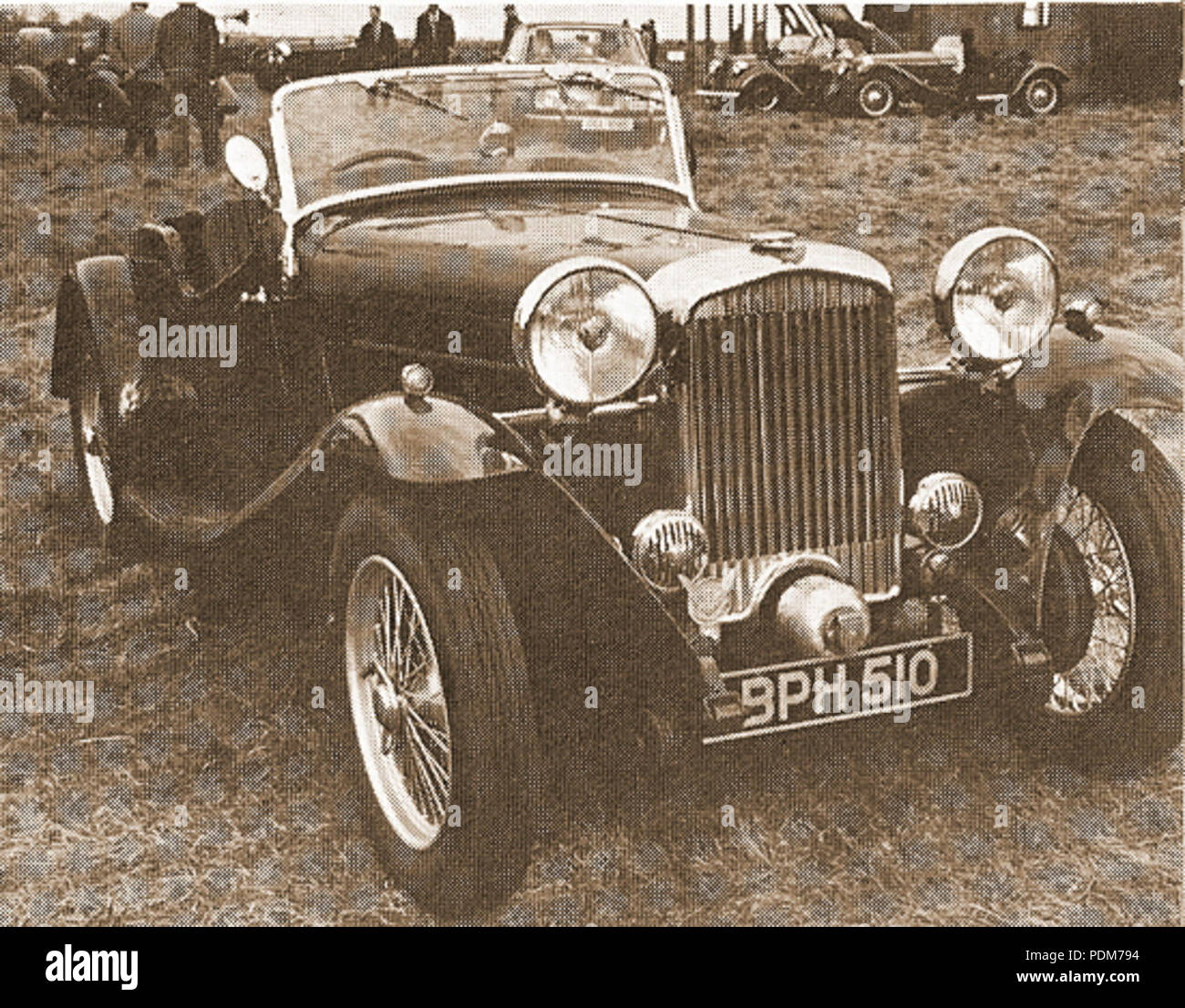 224 MHV-britischen Salmson 12-70 hp 1934 Stockfoto