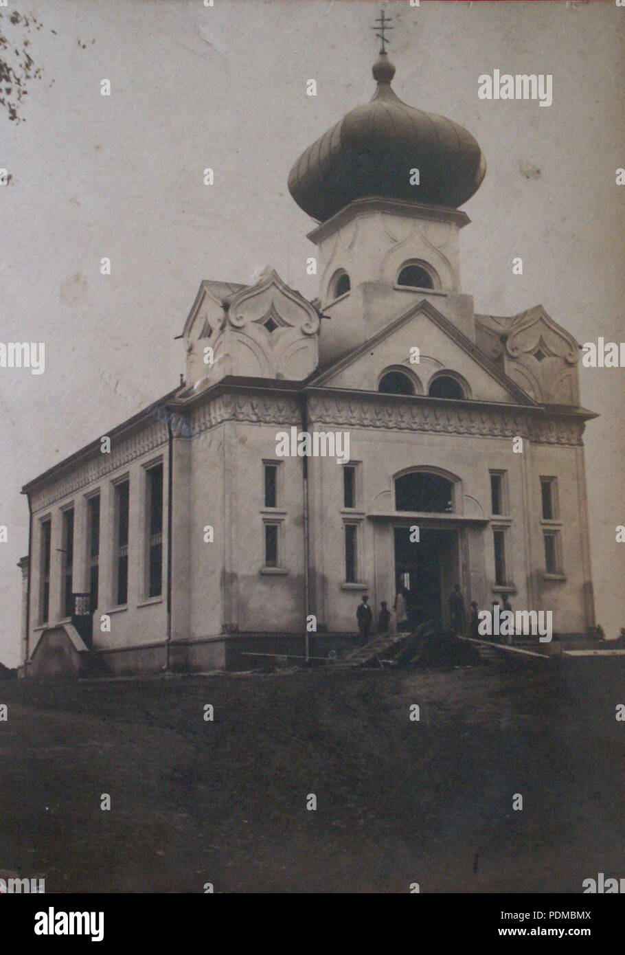 KONICA MINOLTA DIGITALKAMERA 2 Chudobín - Husův sbor-1923 Stockfoto