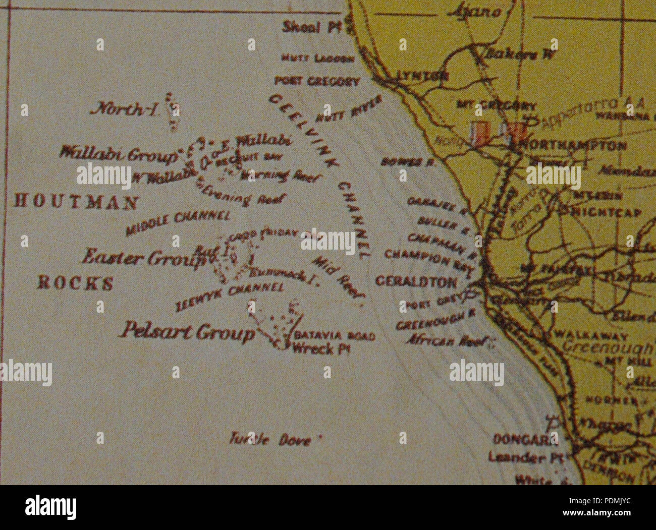 61 Houtman 1897 Stockfoto