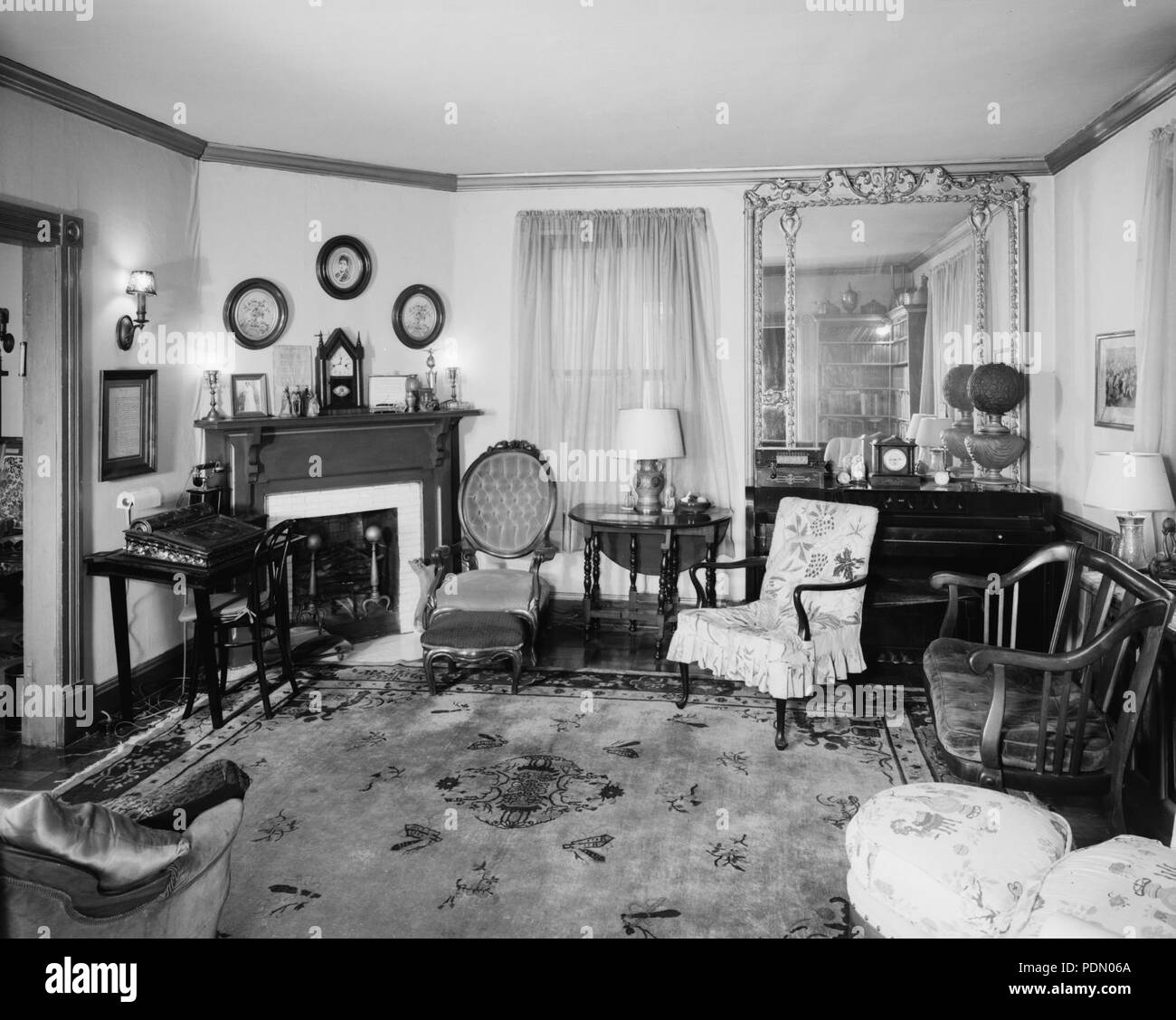 Anne Spencer house interior Lynchburg Virginia. Stockfoto