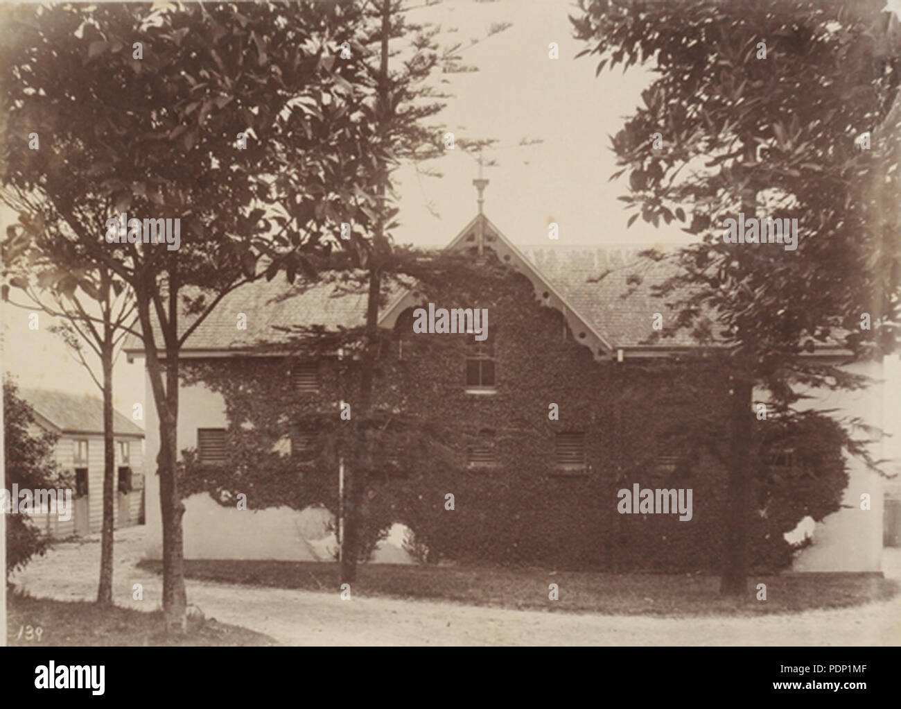 315 Toxteth Park Stables außerhalb 1890 Stockfoto