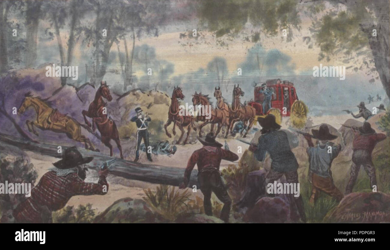 33 Chas Hammond Raub unter Waffen Stockfoto