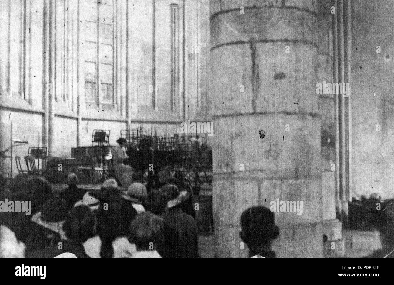 2 19170528 Dominicanenkerk Maastricht; Klavier Konzert von Maria Gielen Stockfoto