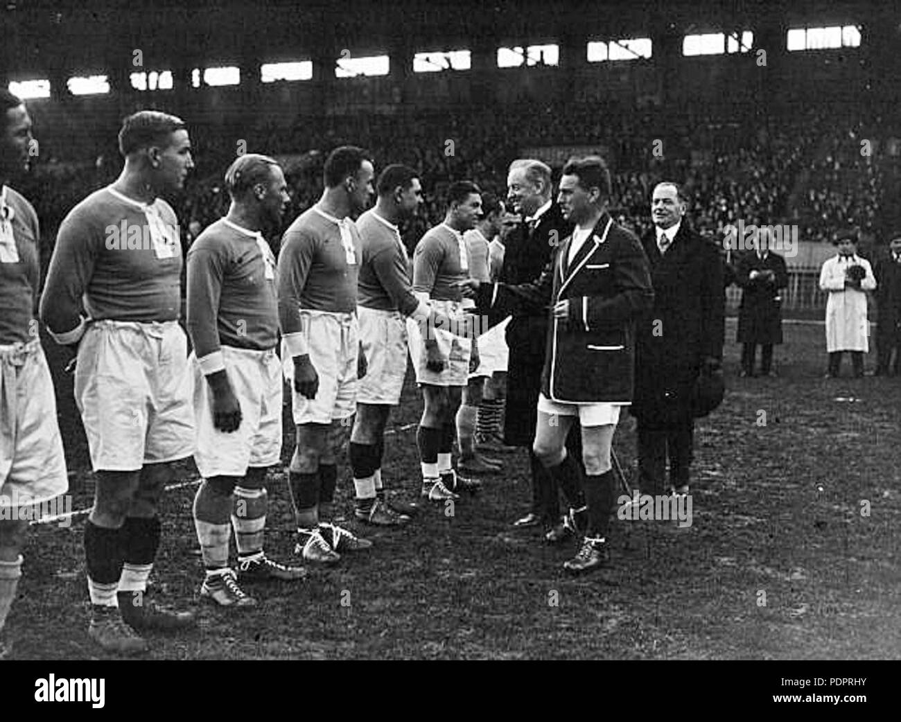 19 Philippe Marcombes-Equipe de France de Rugby Stockfoto