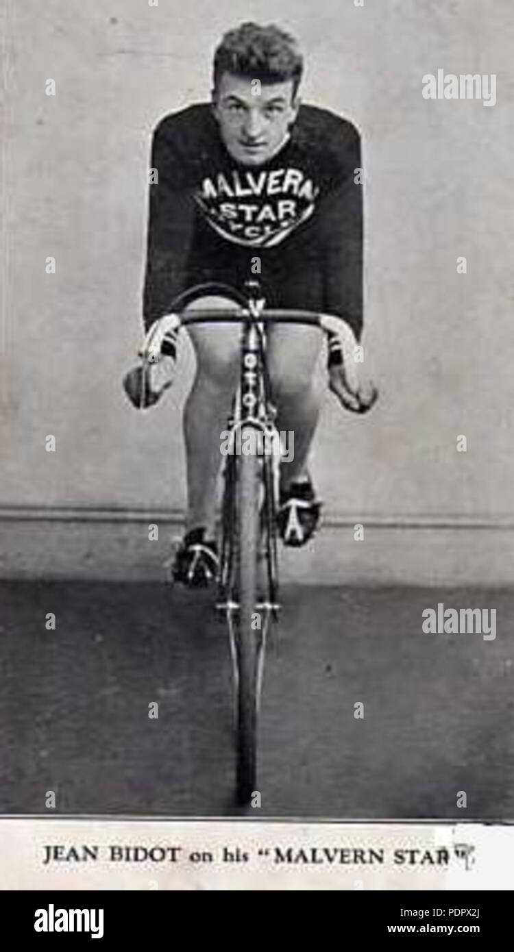 23 BIDOT Jean Malvern Star Stockfoto