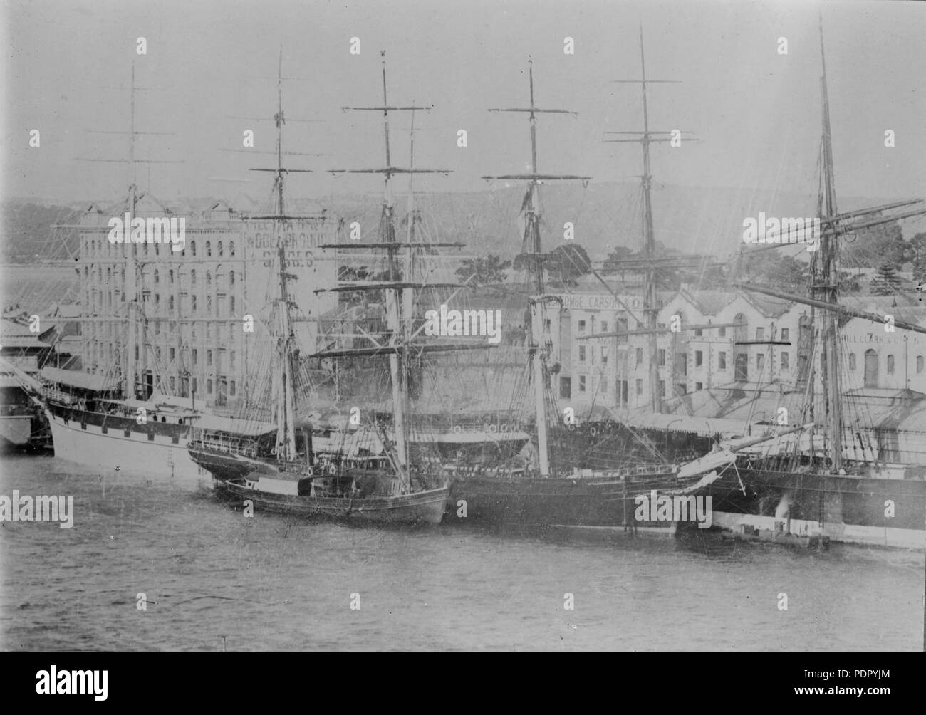 37 Cutty Sark (Schiff, 1869) - SLV H 91.250-162 Stockfoto