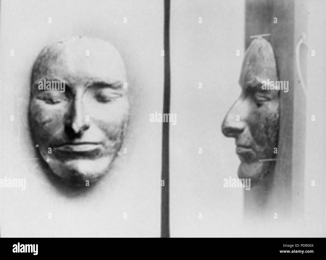 39 Totenmaske William Westwood Stockfoto