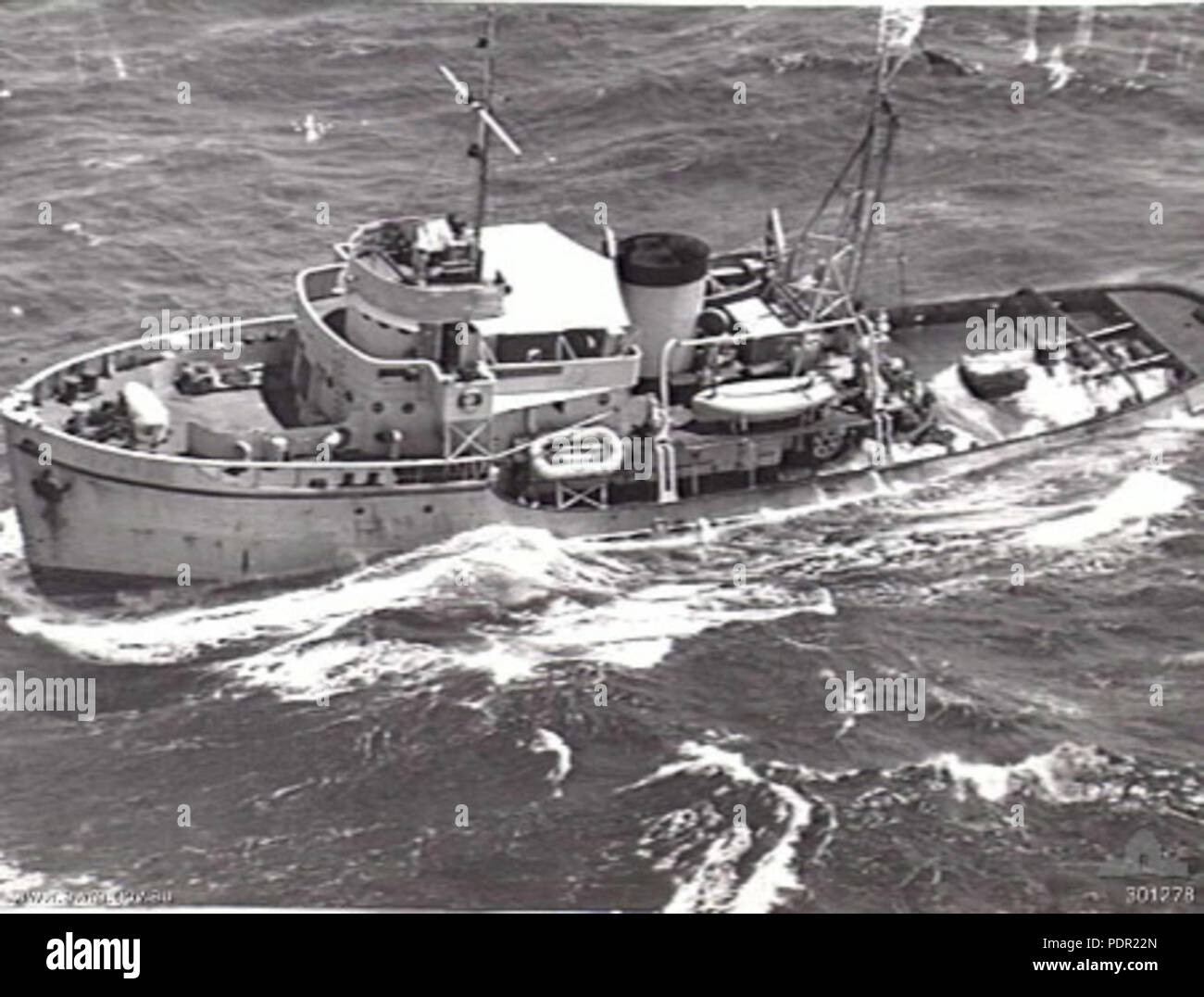 58 HMAS finden Stockfoto