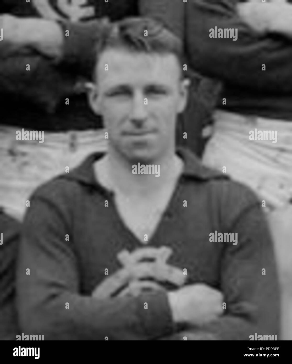 71 Jim Crowe 1936-1937 Team Stockfoto